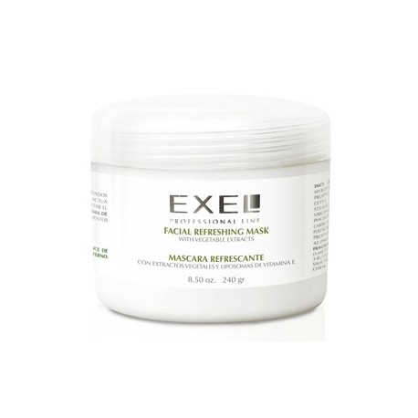 Máscara Refrescante Humecatnte con Liposomas y Vit E x 240g Exel