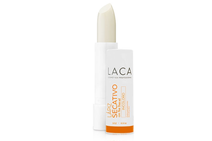 Lápiz Secativo Incoloro con Tea Tree Oil, Laca